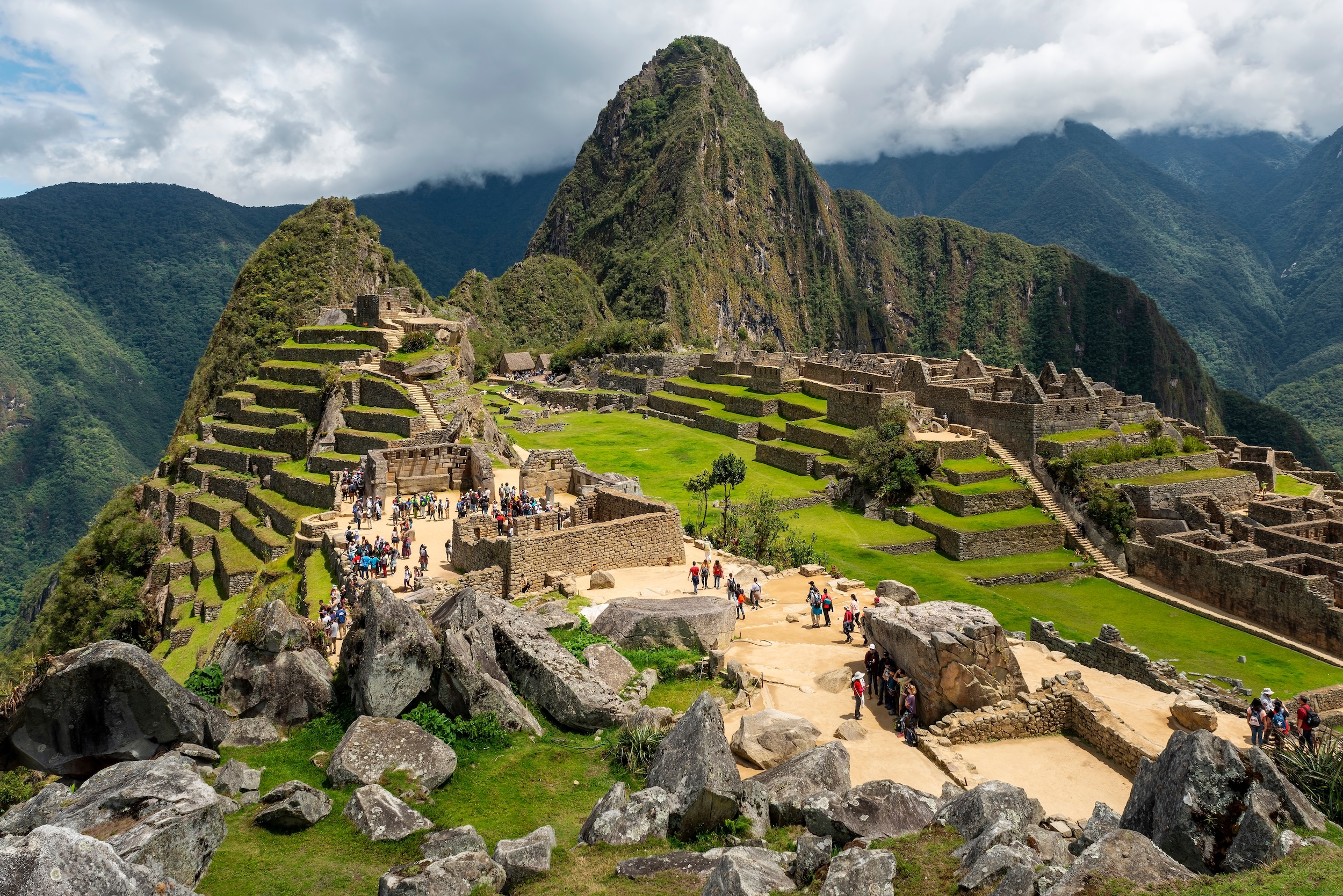 Classic View of Machu Picchu