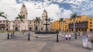 Main Plaza in Lima' City Center - Plaza de Armas
